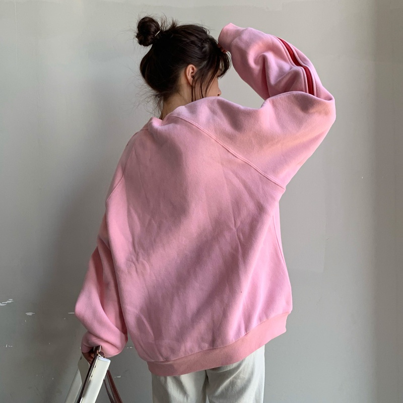 NRVP Áo Thun Nữ Dài Tay Dáng Rộng Phong Cách Hàn Quốc Mới