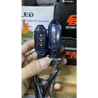 Bộ 2 đèn xi nhan k4-k4x gắn xe máy