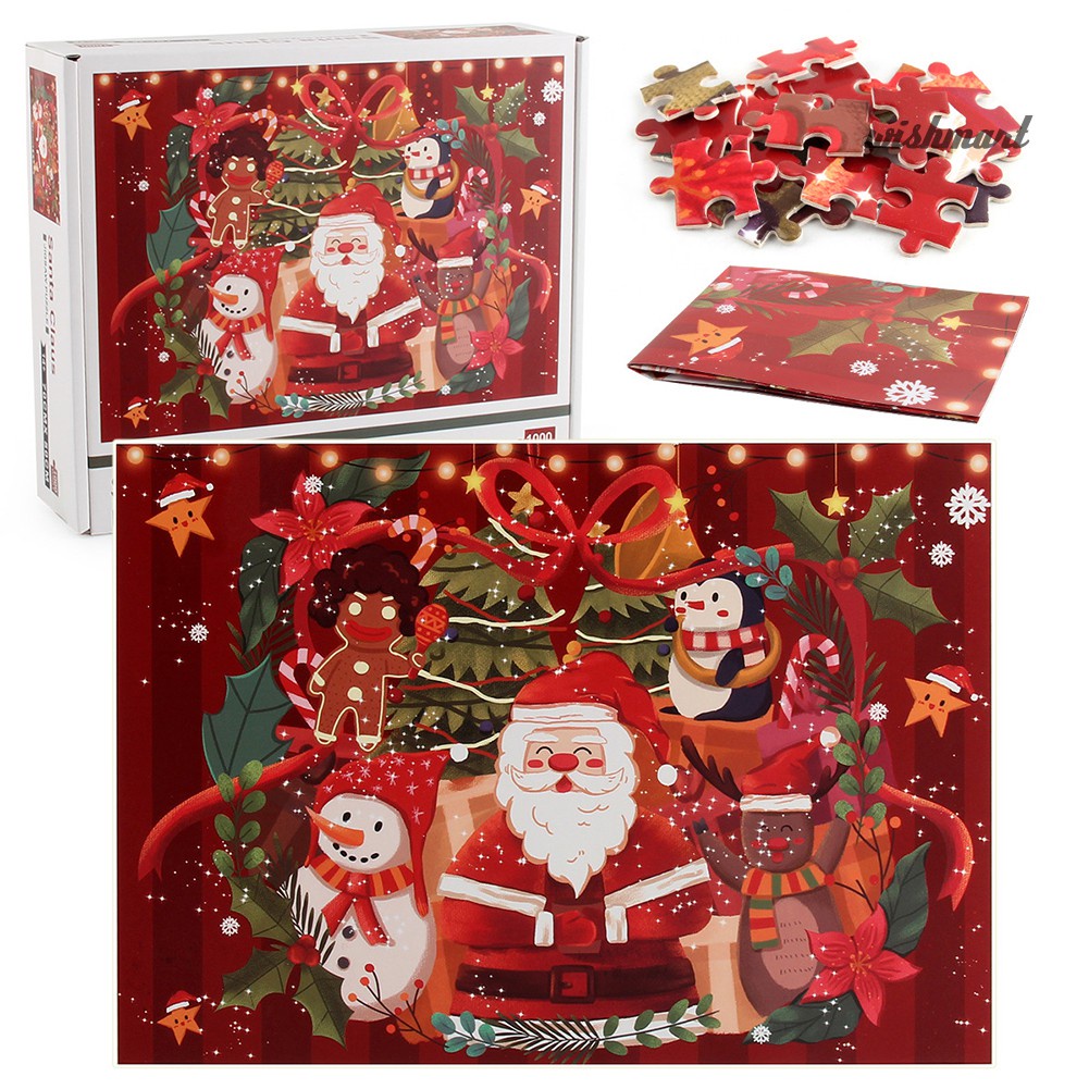 Bộ Đồ Chơi Ghép Hình 1000 Mảnh Hình Ông Già Noel