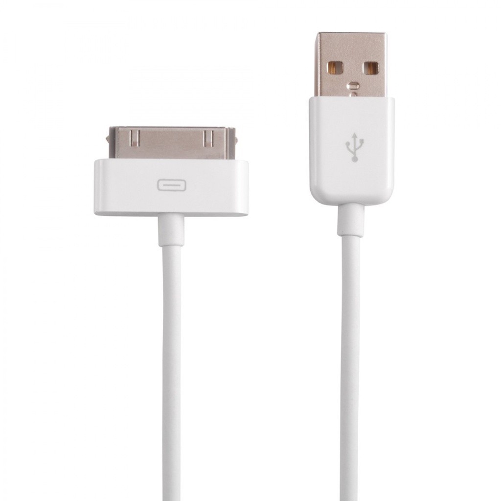 Dây Cáp Sạc USB Cho iP 4s 4 iPad 2 3 30 Pin 1m