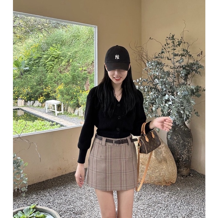 Mũ lưỡi trai N.Y basic logo nhỏ