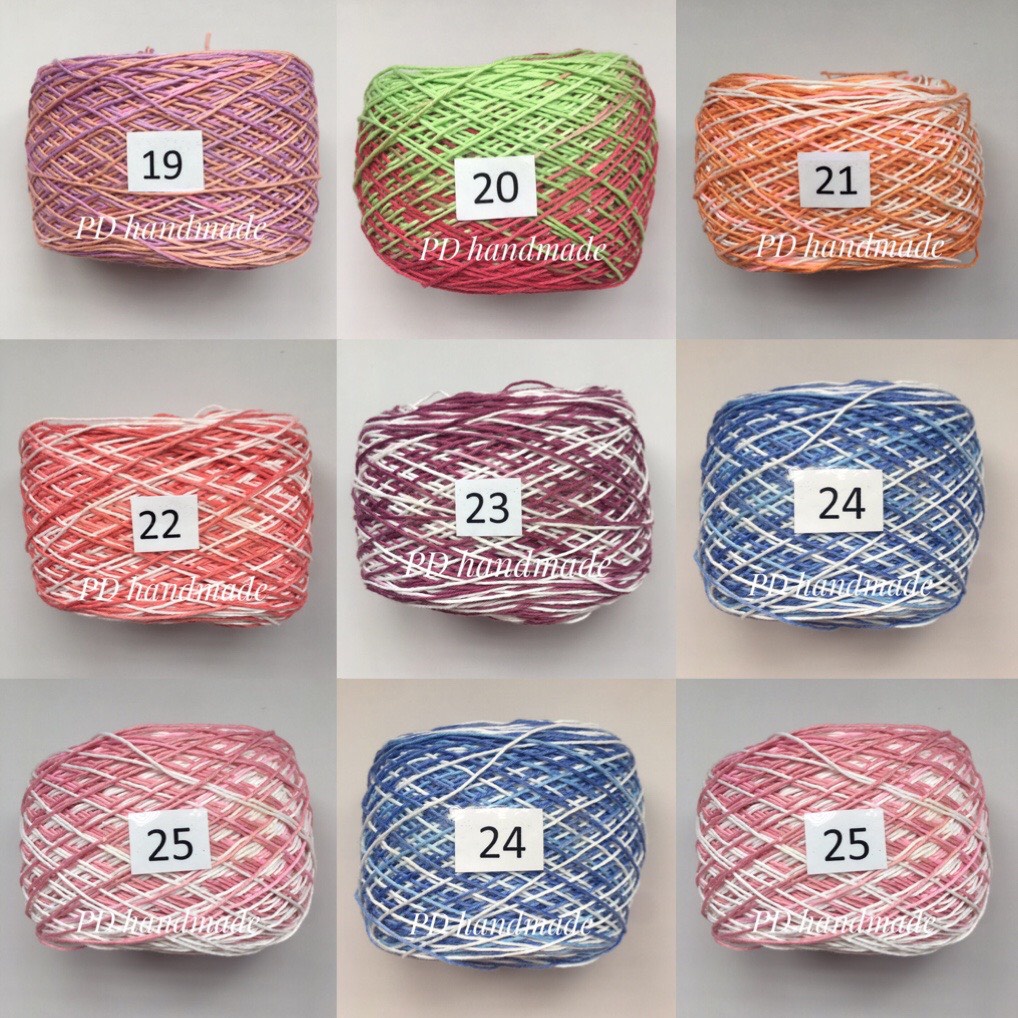 Sợi Cotton Việt Nam 1mm loang