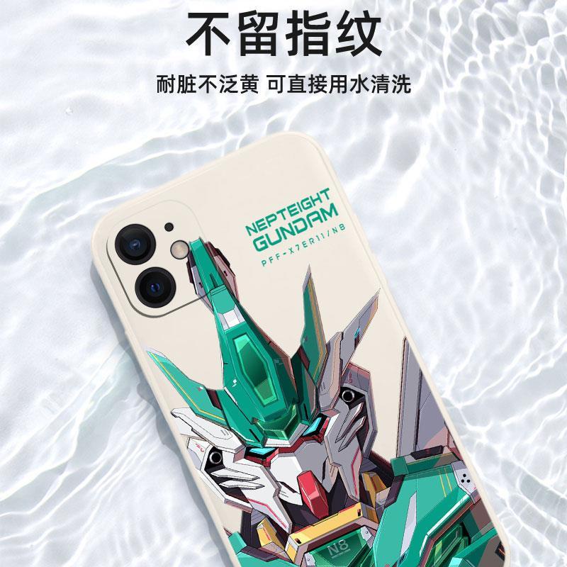 Ốp Điện Thoại Hình Mecha GUNDAM Cho iPhone 7 8 14 Plus 11 pro Max Se 2020 8 Plus 13 12 pro Max X Xr Xs Max