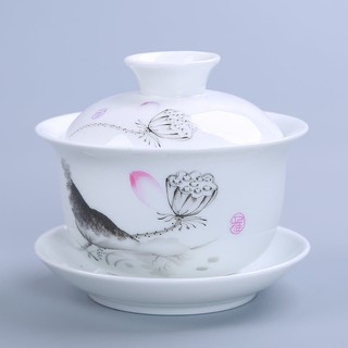 [CỔ NGHỆ THƯƠNG PHẨM] [CỔ NGHỆ]Chén sứ Cảnh Đức uống trà