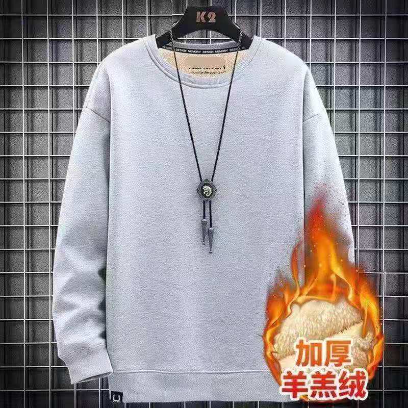 Áo Khoác Lông Cừu Dày Dặn Giữ Ấm Thời Trang Mùa Đông 2022 Cho Nam