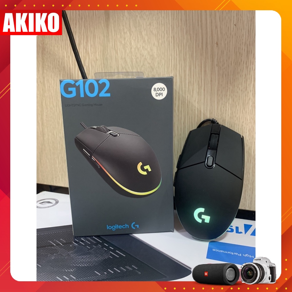 Chuột gaming  logitech G102 Led RGB 8000DPI Chuột Giá Rẻ  NK - AKIKO