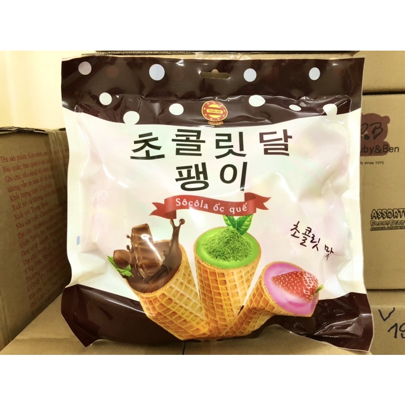Bánh Ốc Quế Hàn Quốc 250gram