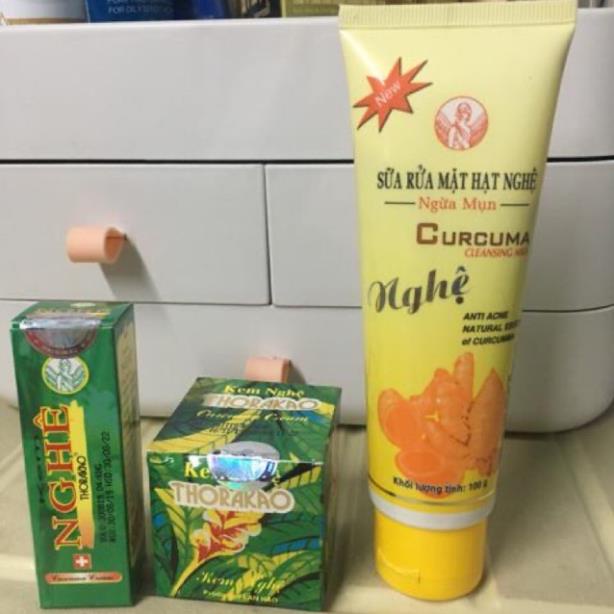 Rửa mặt hạt nghệ Thorkao 100g