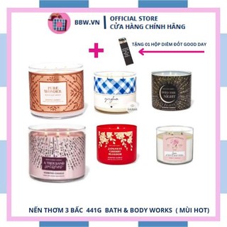 Nến thơm 3 bấc bath & body work- hàng chính hãng 100%