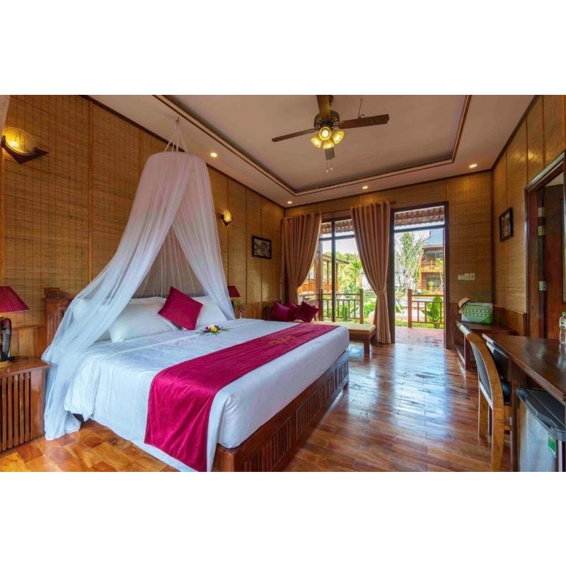 Mùng Tròn Cao Cấp Mộc Miên Dùng Cho Resort, Khách Sạn, Gia Đình