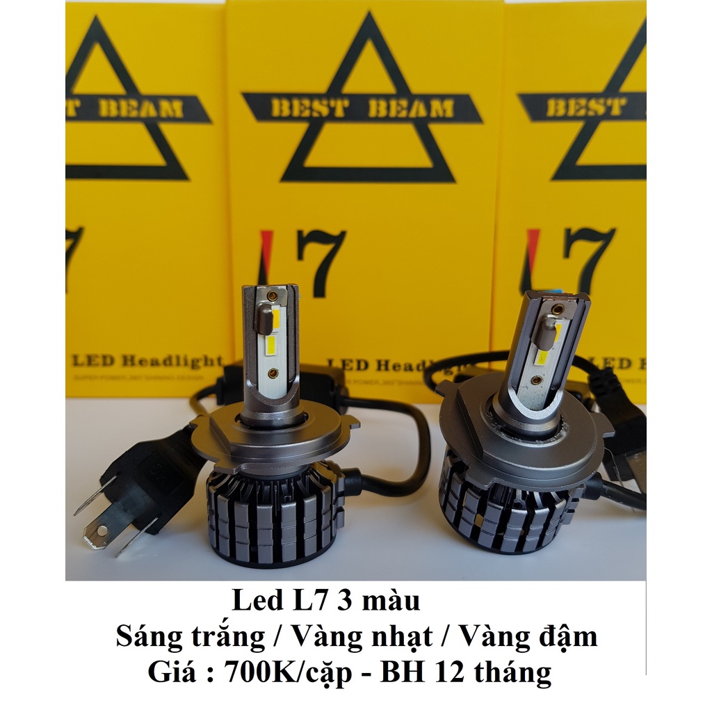 Đèn Led L7-E7 3 màu -Siêu sáng/Siêu bền