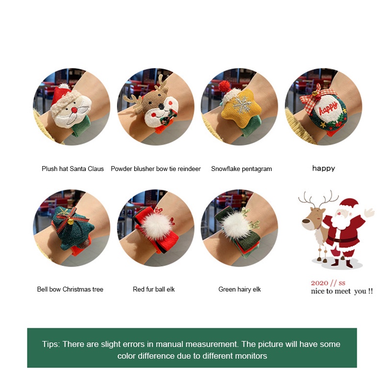 Cá Tuyết Giáng Sinh Tát Vòng Tay Ông Già Noel Người Tuyết Nai Sừng Tấm Cây In Hình Nhiều Màu Sắc Tay Dây Đeo Tay Trẻ Em Trẻ Em Quà Tặng Quà Giáng Dự Tiệc Cung Cấp