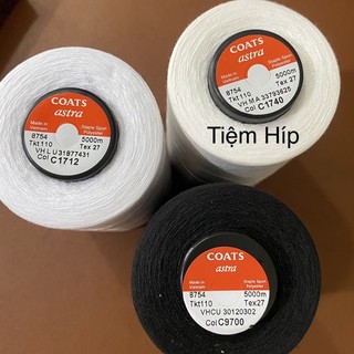 Chỉ may cuộn lớn hiệu Coats cuộn 5000m