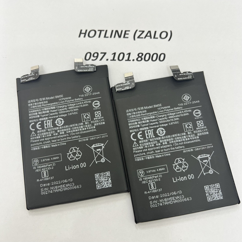 Pin zin Redmi K50 Pro (BM5E)