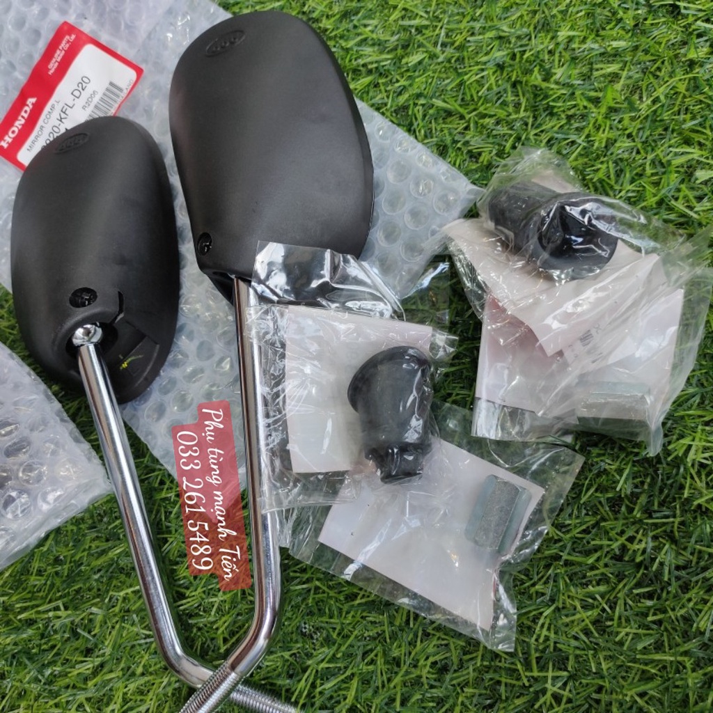 Kính chiếu hậu wave 110 chân xi