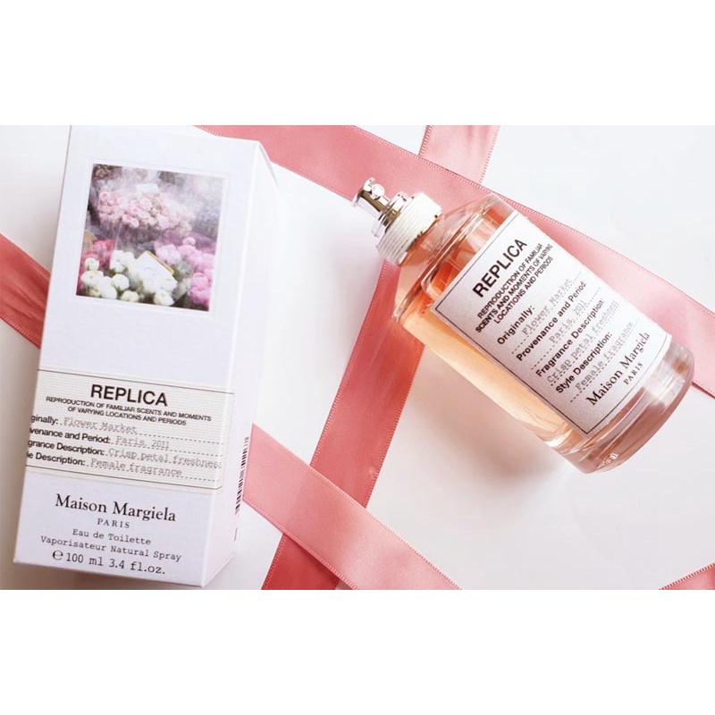 (Chính hãng) Mẫu thử - Nước hoa nữ Maison Margiela Replica flower market EDT 10ml