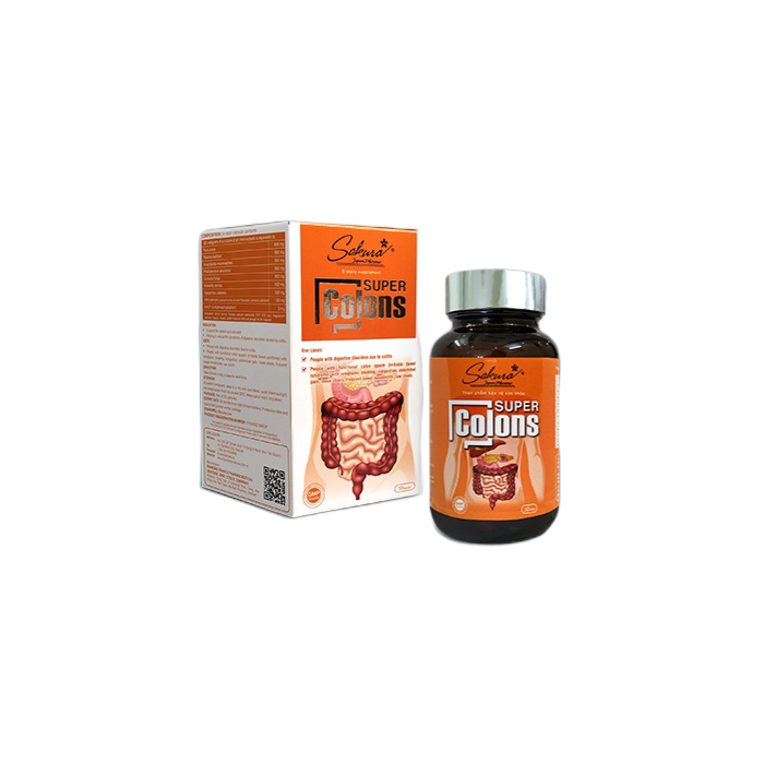 SAKURA SUPER COLONS – Viên uống bảo vệ đại tràng khỏe mạnh