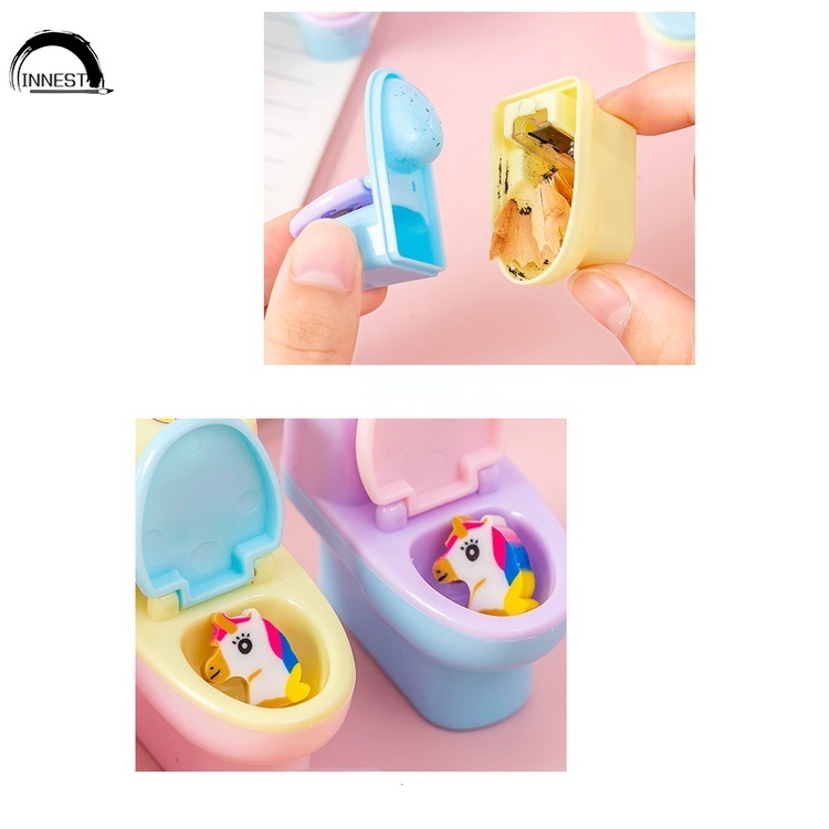 Gọt Bút Chì Tạo Hình Bồn Cầu Dễ Thương