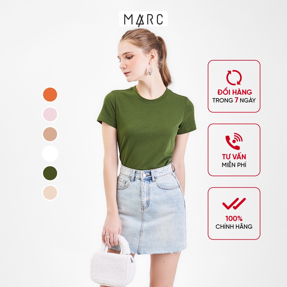 Áo thun nữ MARC FASHION tay ngắn basic CBGN068822