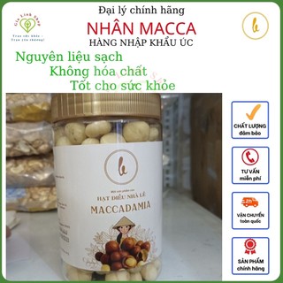 Nhân Macca nhập khẩu Úc Hộp 500G bảo vệ tim mạch, hỗ trợ trao đổi chất và chống oxy hóa...