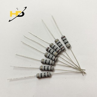 Set 10 con điện trở công suất 10ohm 1w - điện trở vạch 5% 10r