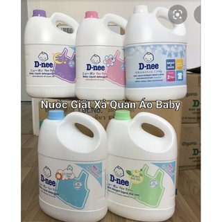 Nước giặt xả quần áo cho bé d-nee 3000ml