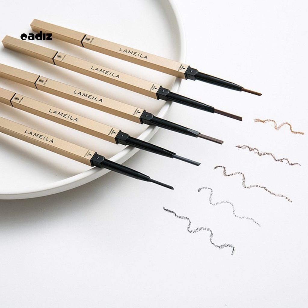 Bút Kẻ Lông Mày 3D Hai Đầu 0.1g Chống Thấm Nước Trang Điểm Dự Tiệc