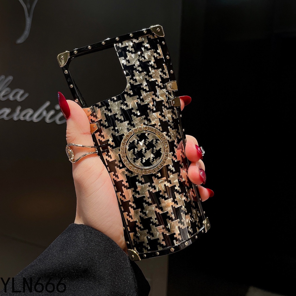 Ốp Điện Thoại Hình Vuông Có Giá Đỡ Cho iphone 15 pro max 14 pro max 13 pro max 12 pro max 11 pro max 6 6s 7 7plus 8 8plus x xr xs max