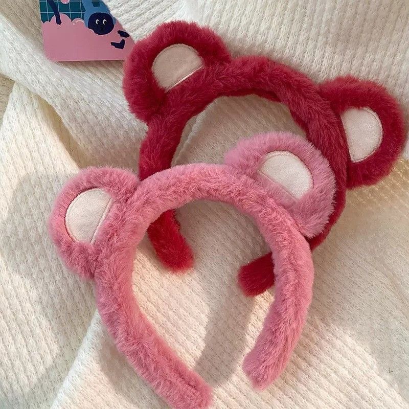 Băng đô/Cài tóc/Scrunchie gấu dâu Lotso nhiều màu sắc dễ thương