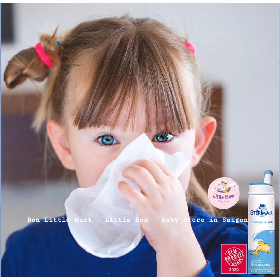 Xịt mũi cá heo Sterimar Pháp  bay air_Date 2025-2026