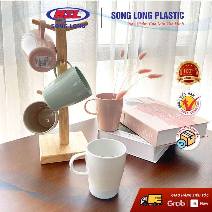 Cốc Uống Nước Nhựa Cao Cấp - 3054-ngẫu nhiên - Song Long Plastic