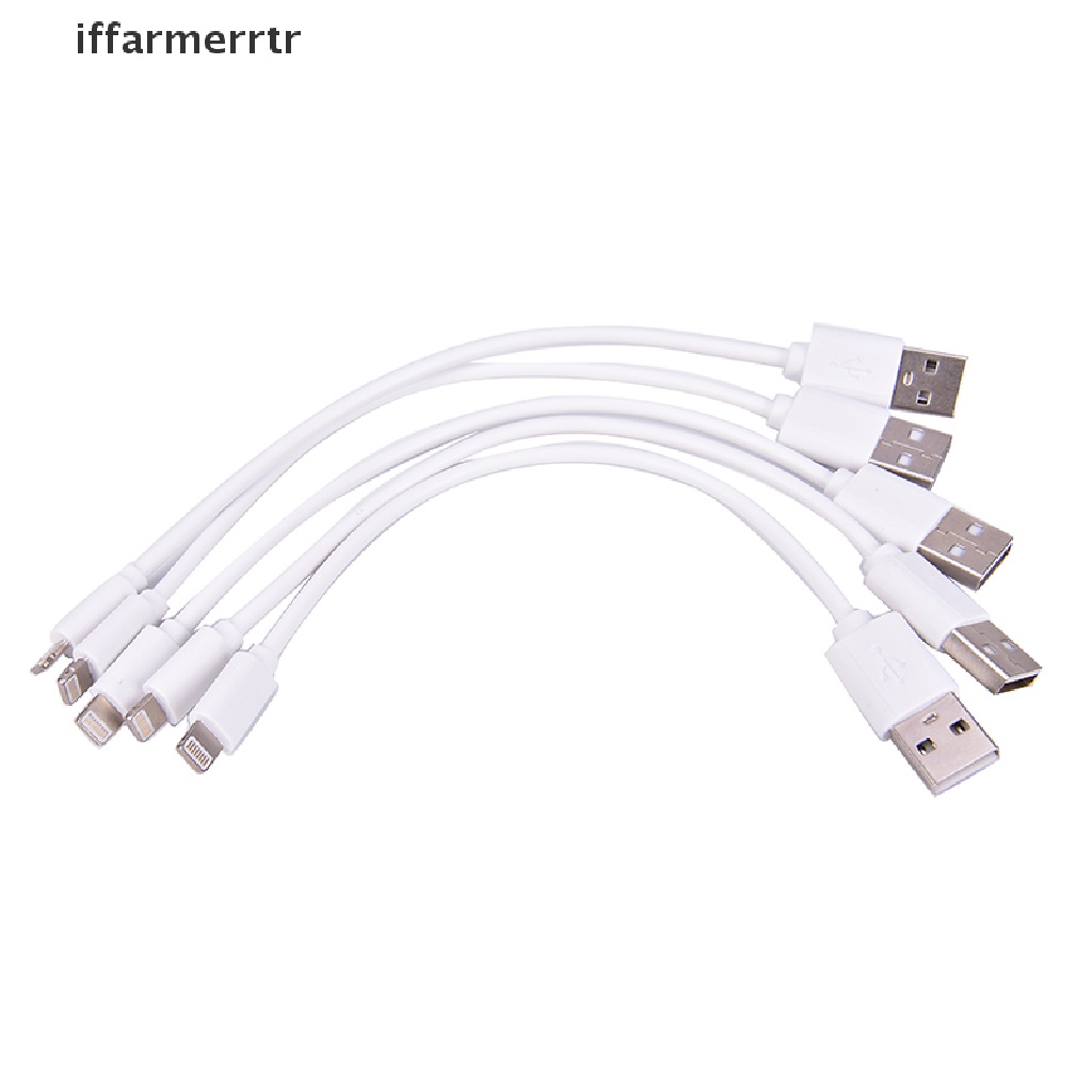 Dây Cáp Sạc USB Lightning 22cm 8Pin Mini Ngắn Cho iPhone 5s 5c 6 6s SE 7 Plus