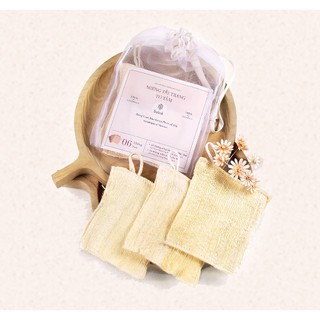 Bông tẩy trang tơ tằm tự nhiên hanhsilk