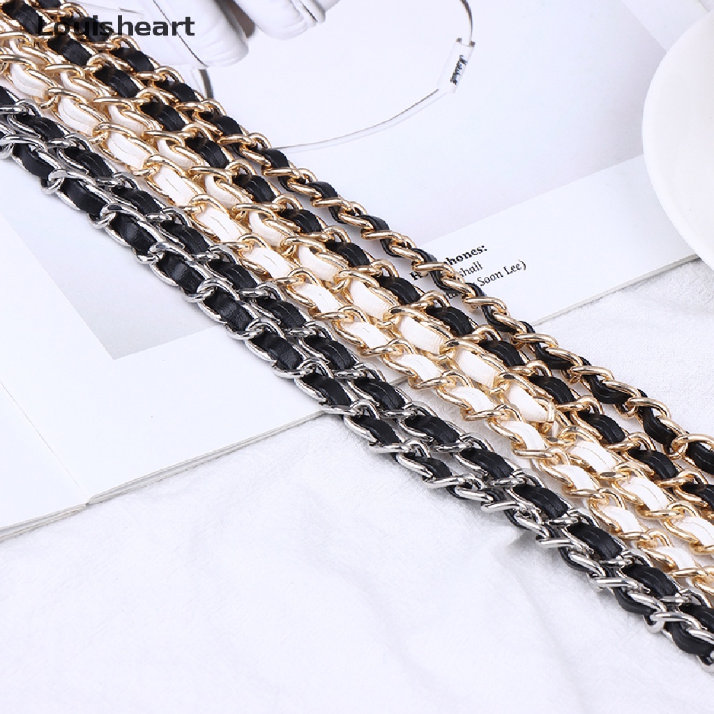 Phụ Kiện Dây Xích Màu Vàng / Bạc / Đen Cho Túi Xách Thương Hiệu Louisheart TFG