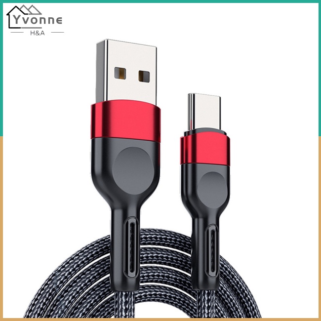 Dây Cáp Sạc Nhanh Truyền Dữ Liệu Type-c Chống Trượt Tương Thích Với Android Ios Huawei