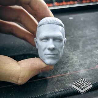 Mô hình đầu đô vật john cena bằng chất liệu nhựa resin - custom head 1/6