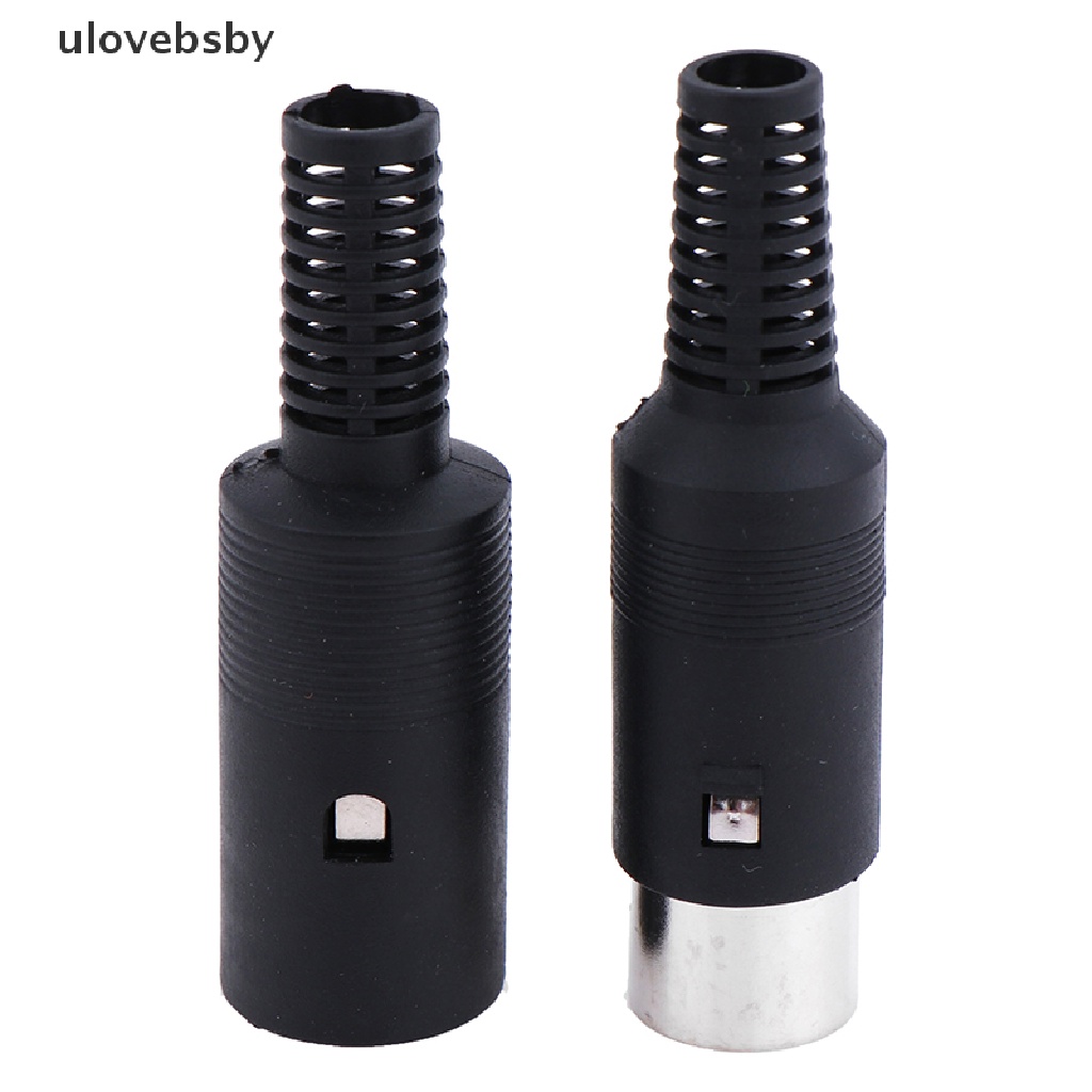 Ulovebsby din plug socket connector 3/4/5/6/7/8 pin male / female chassis cable mount vn