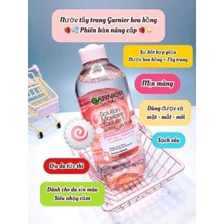 Nước Tẩy trang Garnier 400ml