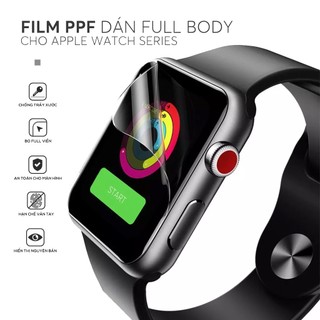 Miếng dán Pff applewatch 38 40 42 44 45 49mm siêu dẻo chống trầy xước tự phục hồi bảo vệ màn hình