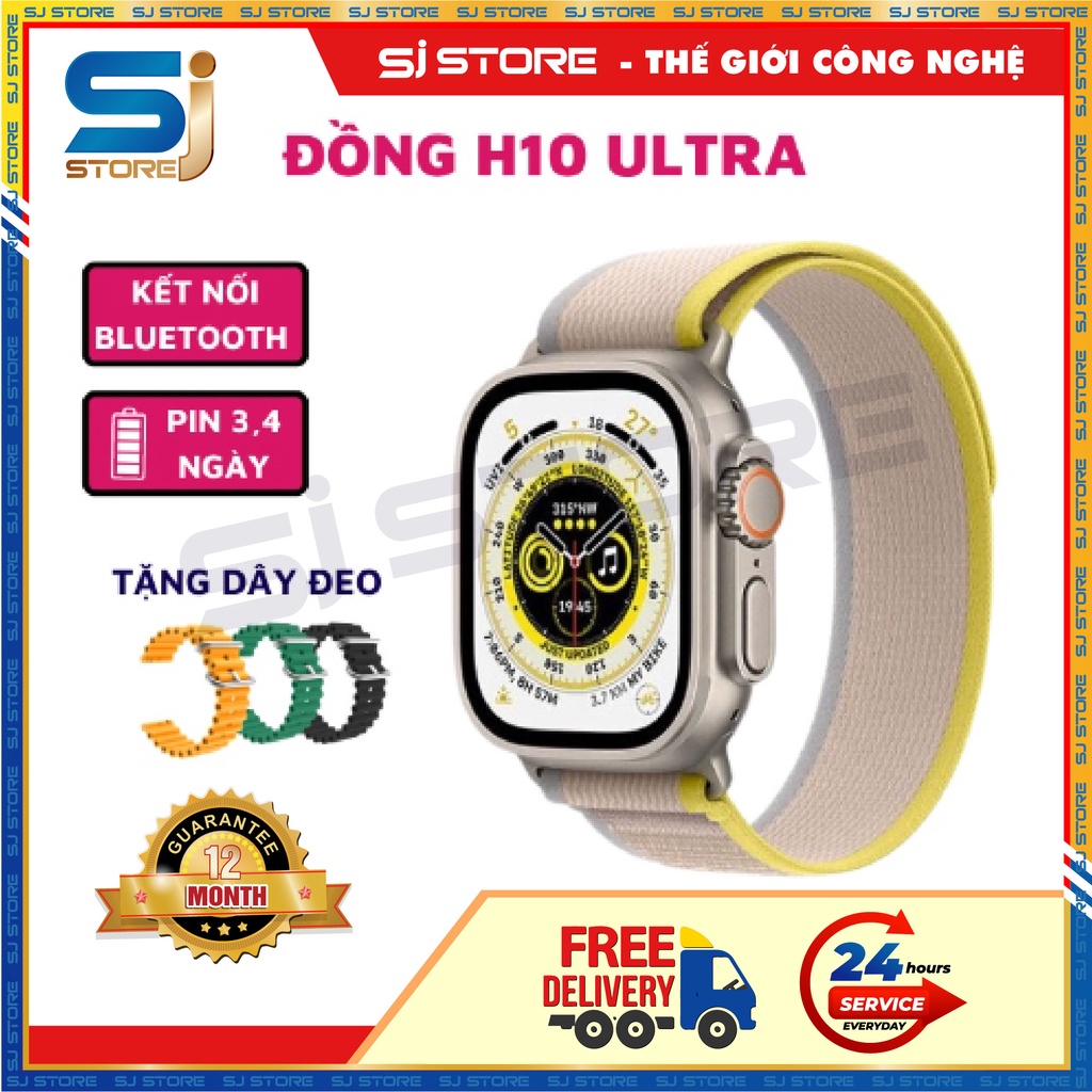 Đồng Hồ Thông Minh H10 PRO ULTRA - Màn Hình Lớn 2.02inch, Sr8 - BẢO HÀNH ĐỔI MỚI