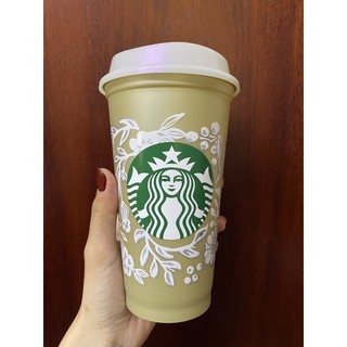 BILL US - Ly nhựa Nước nóng Tái sử dụng Starbucks Siren Reusable hot cup Original, Giáng sinh 2022, Phục sinh2022
