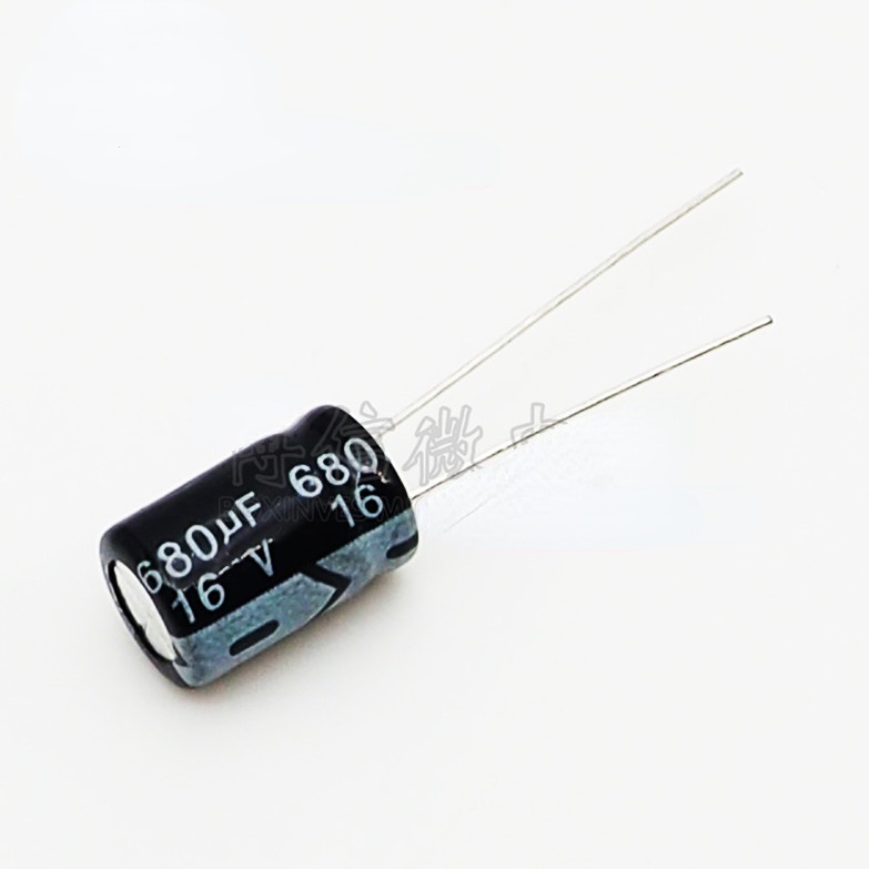 Tụ Điện Nhôm 16v 10 / 22 / 33 / 47 / 100 / 220 / 330 / 470 / 680 / 1,000UF Chuyên Dụng