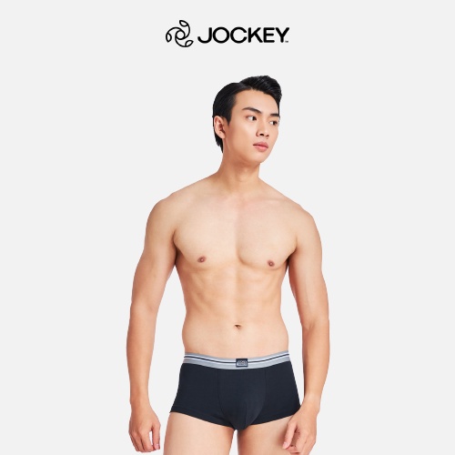 Quần Lót Nam Thun Cotton Jockey Dáng Trunk Co Giãn Thoải Mái Màu Đen - J1247_P1