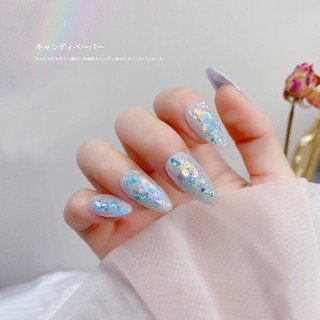 nhũ khổng tước trang trí móng