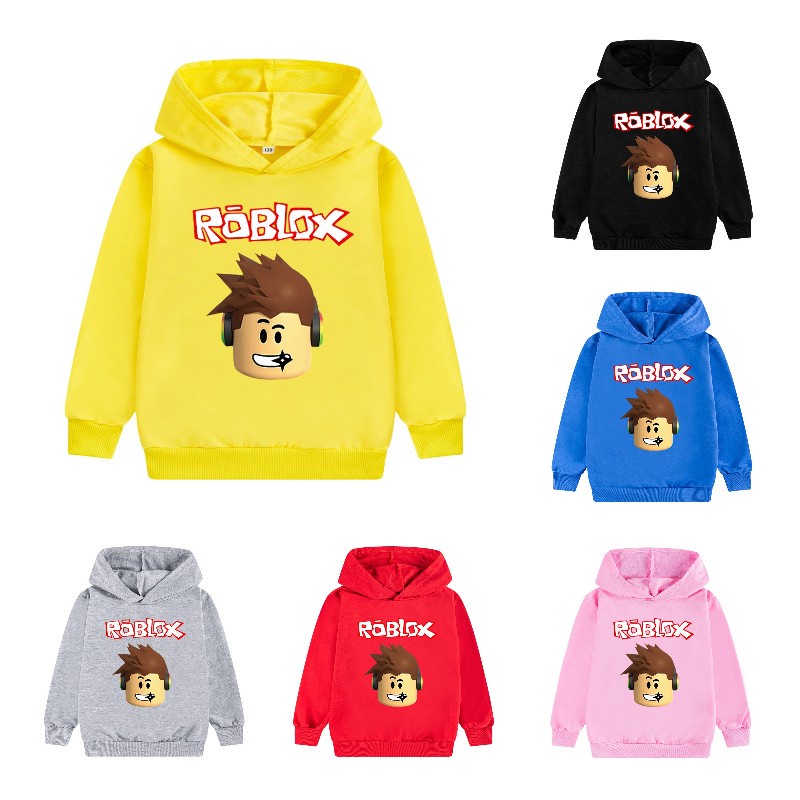 Mới Roblox Unisex Áo Khoác Xuân Thu Thời Trang Áo Dài Tay Áo Thanh Thiếu Niên Nam Nữ Hip Hop Áo Khoác Trang Phục Quần Áo