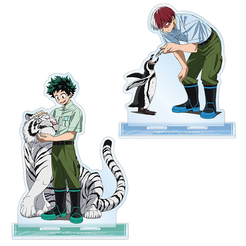 Mô Hình Nhân Vật Midoriya Izuku Bakugou Katsuki Todoroki Shoto Trong My Hero Academia Mới