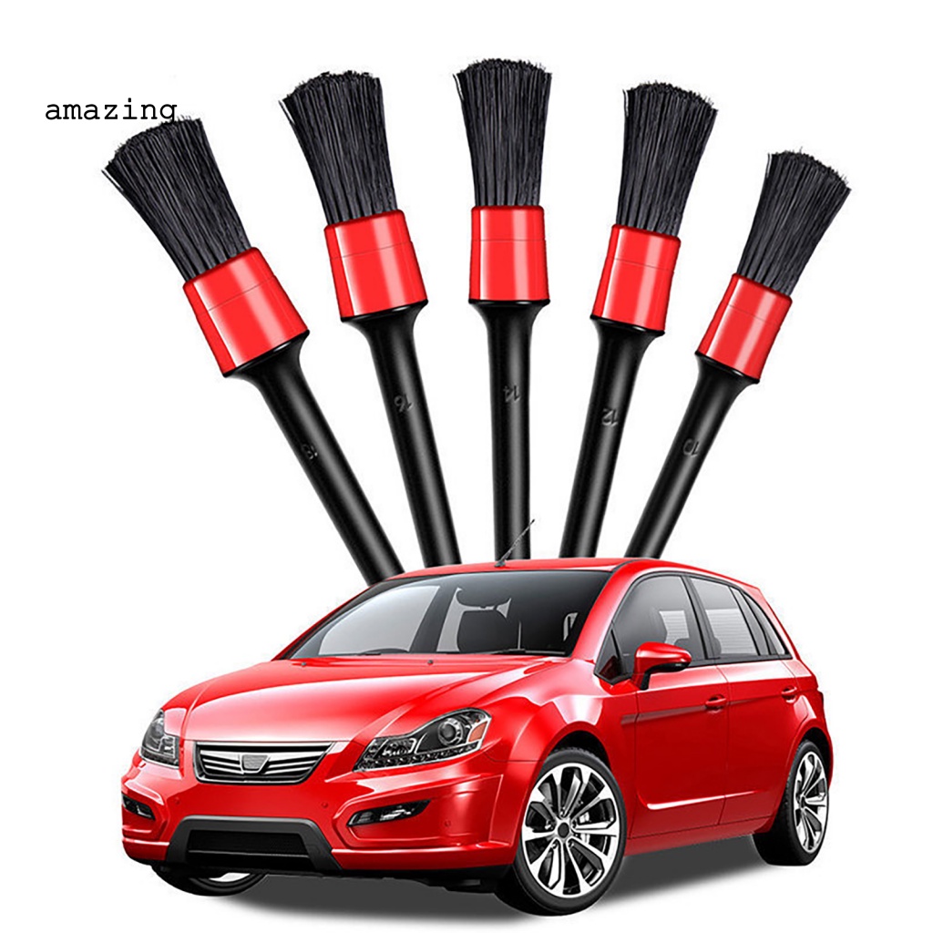 Set 5 Cọ Vệ Sinh Xe Hơi Mềm Mại Đa Năng