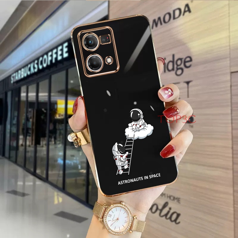 Ốp lưng Reno 7 4G Reno 8 4G Ốp Điện Thoại Họa Tiết Nasa Cho Oppo Reno 7 4G Reno 8 4G Reno 6Z 5G Reno 6 5G Reno 7Z 5G / 8Z / 7 / 8 / 8 Pro 5G XQ