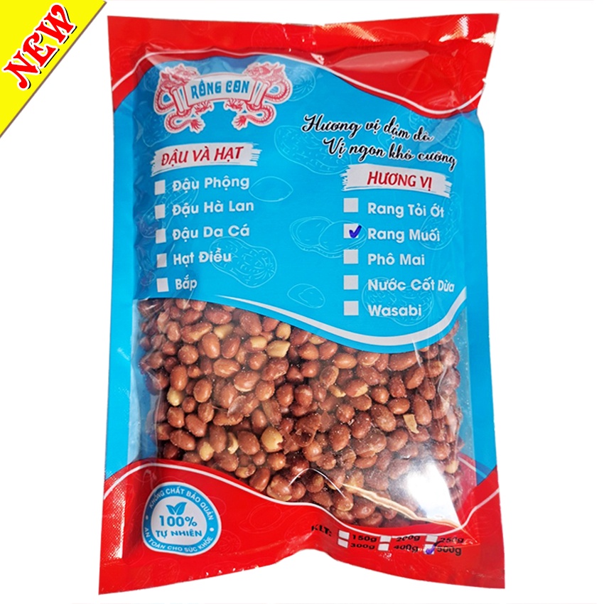 500 gram Đậu Phộng Rang Muối Rồng Con
