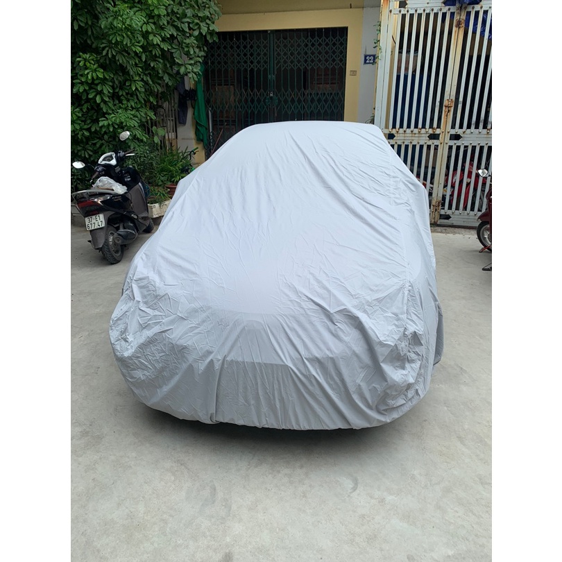 Bạt phủ ô tô Honda civic, Honda city vải dù cán da cao cấp che nắng, chống mưa, chống gió và chống bụi bẩn, áo trùm xe